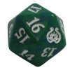 Aether Revolt - D20 Spindown Life Counter - Green Thumb Nail